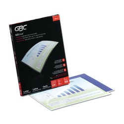 Essendant POUCHLAMLETTR SIZE PREM, Quantity: Pack of 100