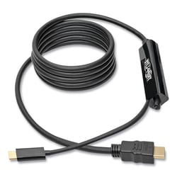 Essendant Tripp Lite by Eaton USB Type C to HDMI Cable  6 ft  Black