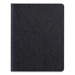 Essendant Universal Pressboard Report Cover  Two-Piece Prong Fastener  3 Capacity  8 5x11  Black/Black