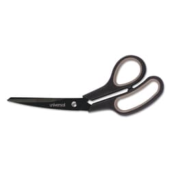 Essendant&nbsp;Universal Industrial Carbon Blade Scissors  8 Long  3 5 Cut Length  Crane-Style Black/Gray Handle