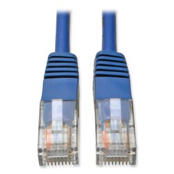 Essendant&nbsp;Tripp Lite by Eaton CAT5e 350 MHz Molded Patch Cable  10 ft  Blue