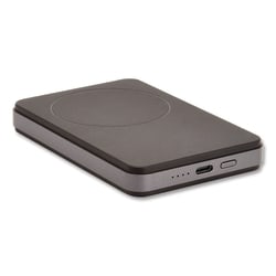 Essendant Tripp Lite by Eaton Portable Wireless Magnetic Charging Power Bank  USB C  Black