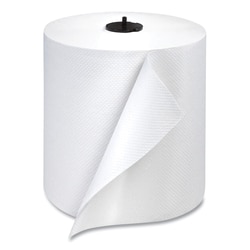 Essendant&nbsp;Tork Paper Wiper Roll Towel  1-Ply  7 68x1 150 ft  White  4 Rolls/Carton