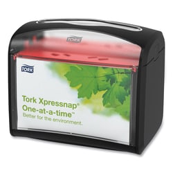 Essendant&nbsp;Tork Xpressnap Tabletop Napkin Dispenser  7 9x5 6x7 9  Black