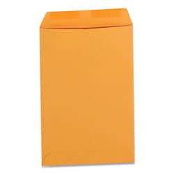 Essendant&nbsp;Universal Self-Stick Open End Catalog Envelope  1  Square Flap  Self-Adhesive Closure  6x9  Brown Kraft  100/Box