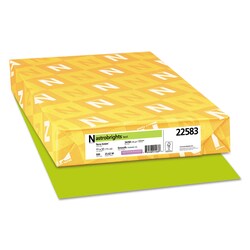 Essendant&nbsp;Astrobrights Color Paper  24 lb Bond Weight  11x17  Terra Green  500/Ream