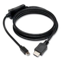 Essendant&nbsp;Tripp Lite by Eaton Mini DisplayPort/Thunderbolt to HDMI Cable Adapter  6 ft  Black