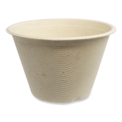Essendant&nbsp;World Centric Fiber Cups  4 oz  2 9 Diameterx2 1 h  Natural  Paper  1 000/Carton
