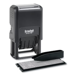 Essendant&nbsp;Trodat Printy Do It Yourself Self-Inking Message Dater 1 63x1  Blue/Red