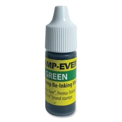 Essendant Trodat Refill Ink for Clik  and Universal Stamps  7 mL Bottle  Green