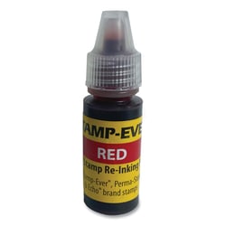 Essendant Trodat Refill Ink for Clik and Universal Stamps 7 mL Bottle Red,