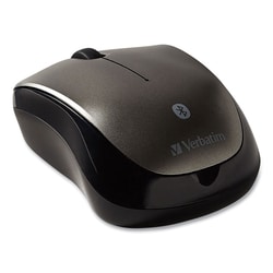 Essendant&nbsp;Verbatim Bluetooth Wireless Tablet Multi-Trac Blue LED Mouse  2 4 GHz Frequency/30 ft Wireless Range  Left/Right Hand Use  Graphite