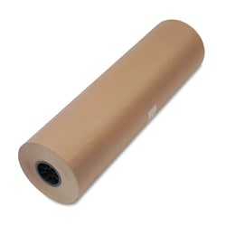 Essendant&nbsp;Universal High-Volume Heavyweight Wrapping Paper Roll  50 lb Wrapping Weight Stock  30x720 ft  Brown