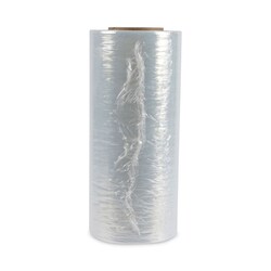 Essendant Universal Handwrap Stretch Film  12x1 500 ft Roll  20 mic (80-Gauge)  Clear  4/Carton