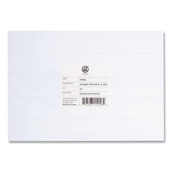 Essendant&nbsp;U Brands Dry Erase Magnetic Tape Strips  6x0 88  White  25/Pack