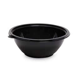 Essendant&nbsp;WNA Caterline Pack n  Serve Plastic Bowl  80 oz  10 Diameterx4 h  Black  25/Carton