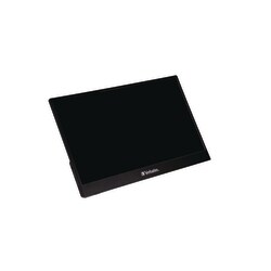 Essendant&nbsp;Verbatim Monitors  14 Widescreen  IPS Panel  1920 Pixelsx1080 Pixels  Aluminum