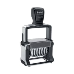 Essendant Trodat Professional Self-Inking Numberer  Ten Bands/Digits  Type Size- 2  Black