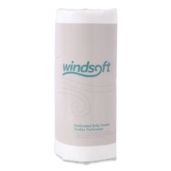 Essendant Windsoft Kitchen Roll Towels  2-Ply  11x8 5  White  85/Roll