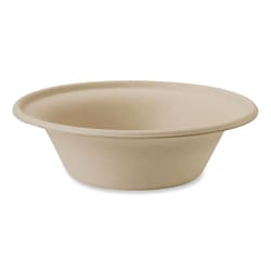 Essendant&nbsp;World Centric Fiber Bowls  11 5 oz  6x6x1 7  Natural  Paper  1 000/Carton