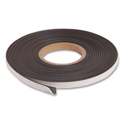 Essendant&nbsp;U Brands Magnetic Adhesive Tape Roll  0 5x50 ft  Black