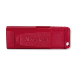 Essendant&nbsp;Verbatim Store  n  Go USB Flash Drive  8 GB  Red