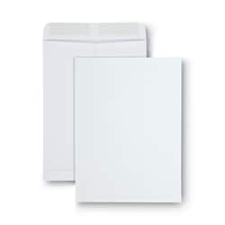 Essendant&nbsp;Universal Catalog Envelope  28 lb Bond Weight Paper  10 1/2  Square Flap  Gummed Closure  9x12  White  100/Box
