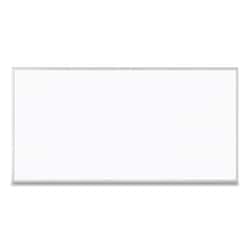 Essendant&nbsp;U Brands Magnetic Dry Erase Board with Aluminum Frame  (Actual Size- 95x47)  White Surface  Satin Aluminum Frame