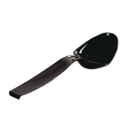 Essendant&nbsp;WNA Plastic Serving Spoons  9  Black  144/Carton