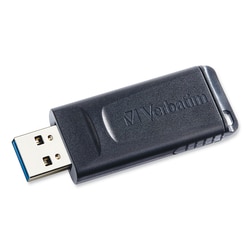Essendant&nbsp;Verbatim Store  n  Go USB Flash Drive Business Bulk  32 GB  Black  10/Pack