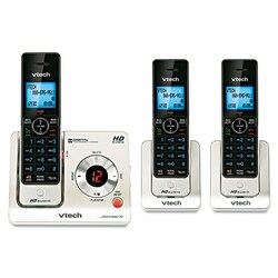 Essendant&nbsp;Vtech LS6425-3 DECT 6 0 Cordless Voice Announce Answering System