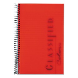 Essendant&nbsp;TOPS Color Notebooks  1-Subject  Narrow Rule  Ruby Red Cover  (100) 8 5x5 5 White Sheets