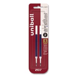 Essendant&nbsp;uniball Refill for Signo Gel 207 Pens  Medium Conical Tip  Blue Ink  2/Pack