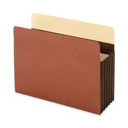 Essendant Universal Redrope Expanding File Pockets  7 Expansion  Letter Size  Brown  5/Box