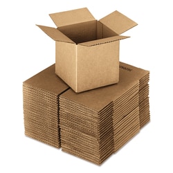 Essendant&nbsp;Universal Cubed Fixed-Depth Corrugated Shipping Boxes  Regular Slotted Container (RSC)  24x24x24  Brown Kraft  10/Bundle