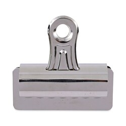 Essendant Universal Bulldog Clips  Jumbo  Nickel  12/Pack