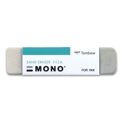 Essendant Tombow Mono Sand Eraser  For Pencil/Ink Marks  Rectangular Block  Small  White