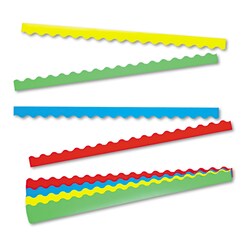 Essendant&nbsp;TREND Terrific Trimmers Solid Colors Board Trim  2 25x39  Assorted Colors  48/Set