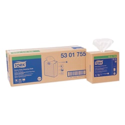 Essendant Tork Heavy-Duty Cleaning Cloth  8 46x16 13  White  80/Box  5 Boxes/Carton