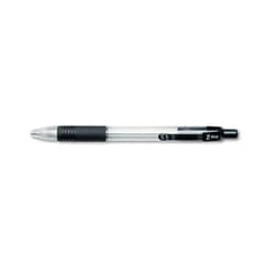 Essendant&nbsp;Zebra Z-Grip Mechanical Pencil  0 5 mm  HB (2)  Black Lead  Clear/Black Barrel  Dozen