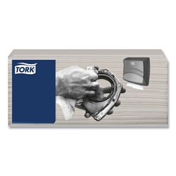 Essendant&nbsp;Tork Industrial Cleaning Cloths  1-Ply  16 34x14  Gray  120 Wipes/Pack  4 Packs/Carton