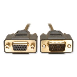 Essendant Tripp Lite by Eaton VGA Monitor Extension Cable  10 ft  Black