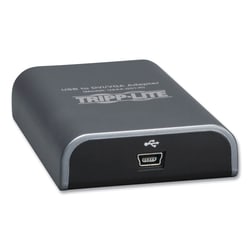 Essendant Tripp Lite by Eaton USB 2 0 to DVI/VGA External Multi-Monitor Video Card  128 MB SDRAM  4  Black