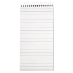 Essendant&nbsp;TOPS Reporter s Notepad  Wide/Legal Rule  White Cover  70 White 4x8 Sheets  12/Pack
