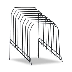 Essendant&nbsp;Universal Wire Tiered File Sorter  8 Sections  Letter to Legal Size Files  8x10 5x12 5  Black