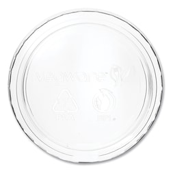 Essendant&nbsp;Vegware Portion Pot Lids  Fits Vegware 2 oz to 4 oz Portion Pots  Plastic  Clear  2 000/Carton