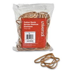 Essendant Universal Rubber Bands  Size 32  0 04 Gauge  Beige  4 oz Box  205/Pack