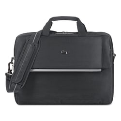 Essendant&nbsp;Solo Urban Briefcase  Fits Devices Up to 17 3  Polyester  16 5x3x11  Black