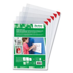 Essendant djois by Tarifold Kang Magnetic Closure Repositionable Pocket  14x11  Clear Frame  5/Pack