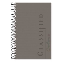 Essendant&nbsp;TOPS Color Notebooks  1-Subject  Narrow Rule  Graphite Cover  (100) 8 5x5 5 White Sheets